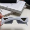 6931f9f33a89a121ed54b015 Prada New Model Sunglasses Classic Triangle Logo Fashion Unisex Eyewear