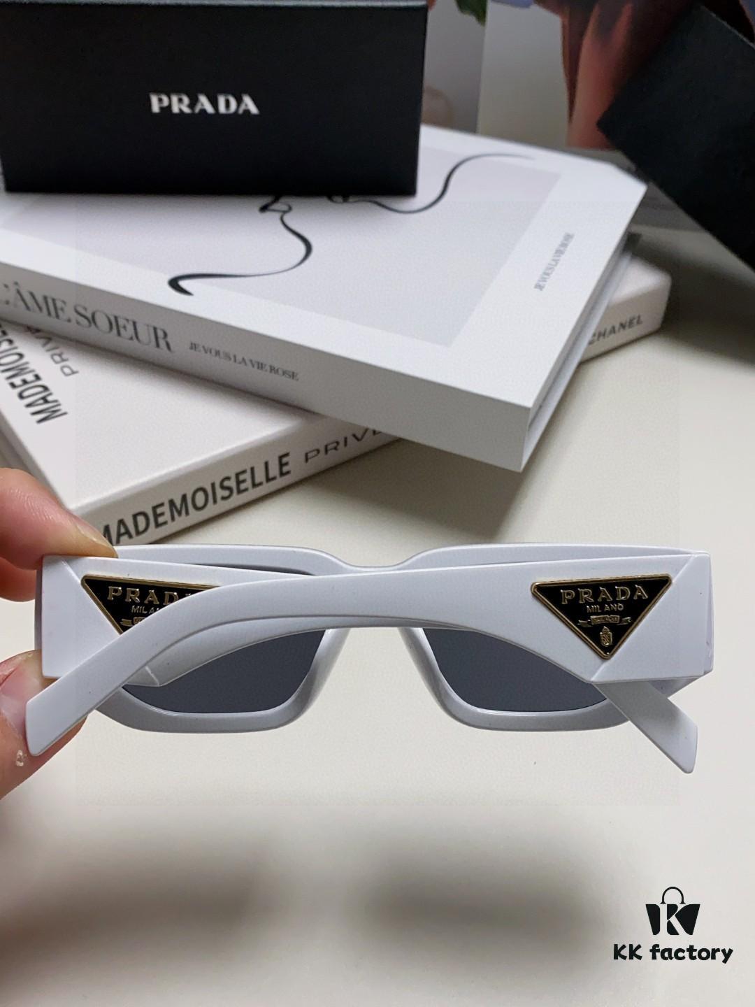 6931f9f33a89a121ed54b015 Prada New Model Sunglasses Classic Triangle Logo Fashion Unisex Eyewear