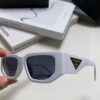 6931f9f33a89a121ed54b016 Prada New Model Sunglasses Classic Triangle Logo Fashion Unisex Eyewear