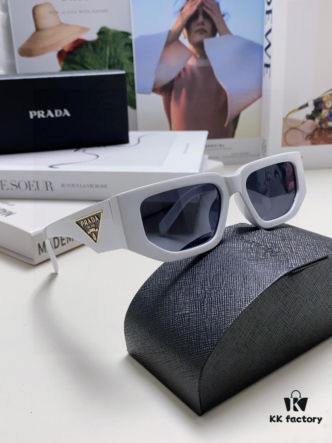 6931f9f43a89a121ed54b018 Prada New Model Sunglasses Classic Triangle Logo Fashion Unisex Eyewear