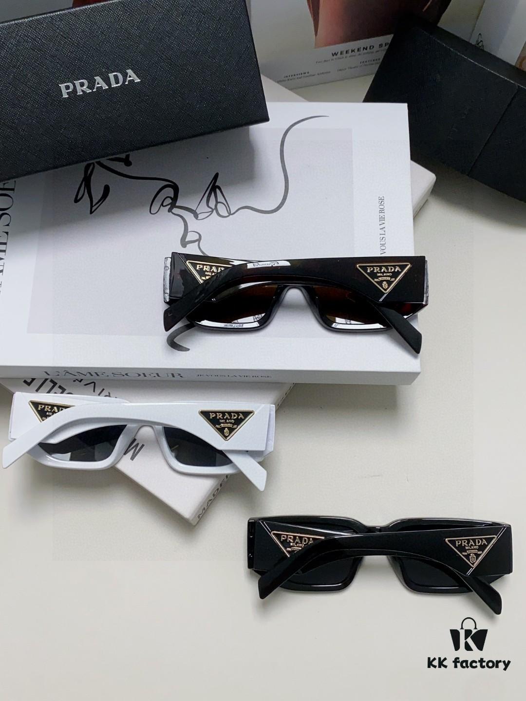 6931f9f43a89a121ed54b019 Prada New Model Sunglasses Classic Triangle Logo Fashion Unisex Eyewear