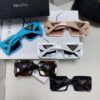 6931f9f73a89a121ed54b044 Prada 2025 Fashion Metal Polygonal Oversized Sunglasses Unisex, Stylish Sun Protection with Checkered Lens