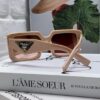 6931f9f73a89a121ed54b049 Prada 2025 Fashion Metal Polygonal Oversized Sunglasses Unisex, Checkered Lens Sunglasses for Men and Women