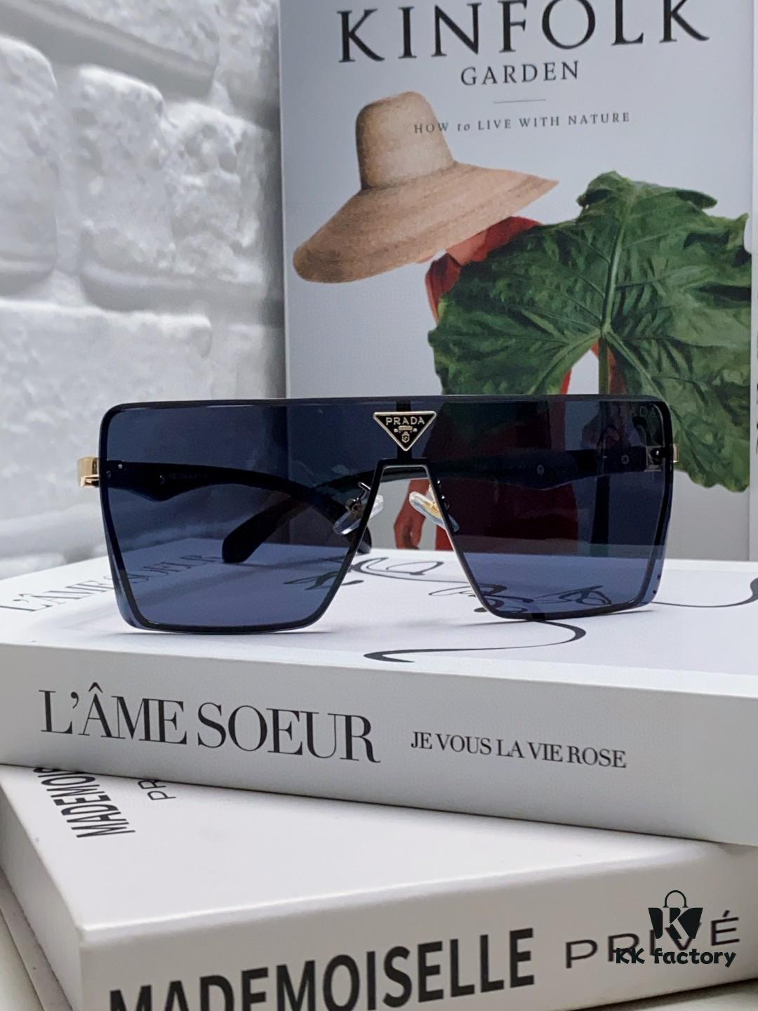 6931f9fa3a89a121ed54b071 Prada 2025 New Large-Frame Unisex Sunglasses, Fashionable and Trendy Casual Shades, Travel and Driving Sun Glasses