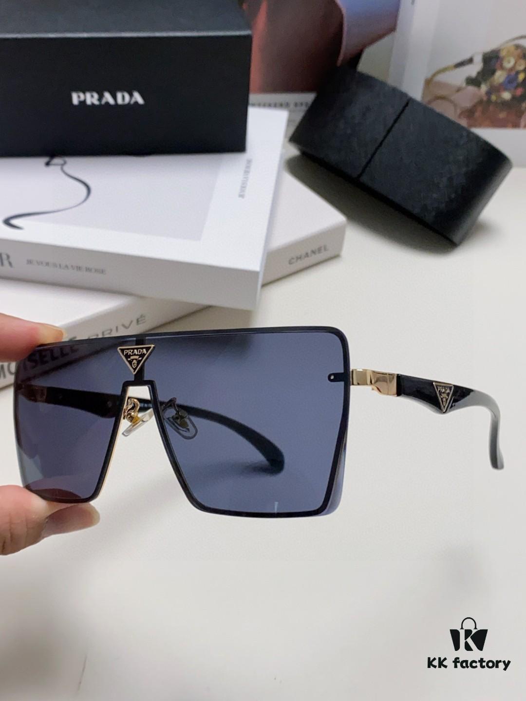 6931f9fa3a89a121ed54b075 Prada 2025 New Large-Frame Unisex Sunglasses, Fashionable and Trendy Casual Shades, Travel and Driving Sun Glasses