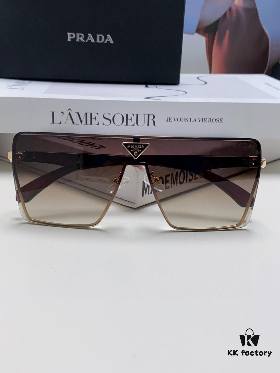 6931f9fb3a89a121ed54b080 Prada 2025 New Large-Frame Unisex Sunglasses, Fashionable and Trendy Casual Shades, Travel and Driving Sun Glasses