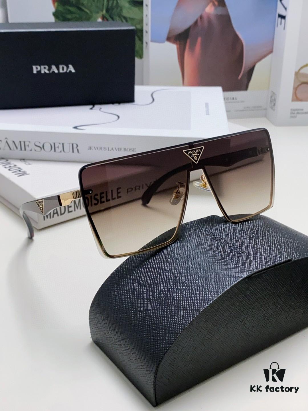 6931f9fb3a89a121ed54b081 Prada 2025 New Large-Frame Unisex Sunglasses, Fashionable and Trendy Casual Shades, Travel and Driving Sun Glasses