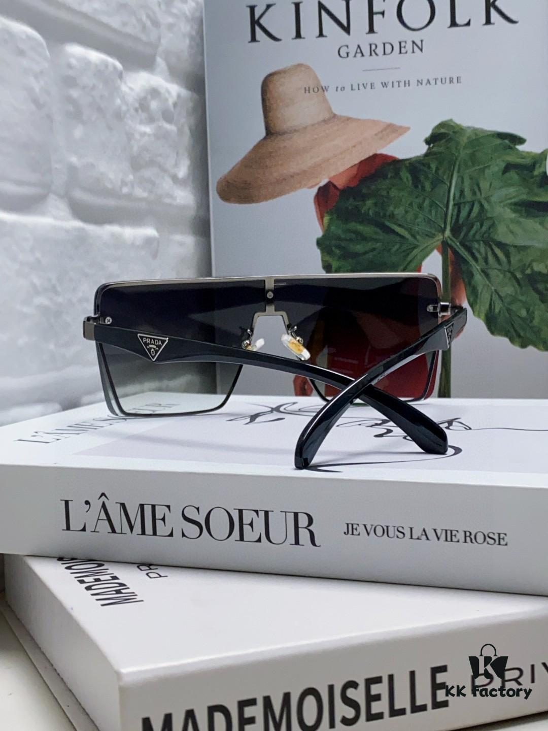 6931f9fc3a89a121ed54b086 Prada 2025 New Large-Frame Unisex Sunglasses, Fashionable and Trendy Casual Shades, Travel and Driving Sun Glasses