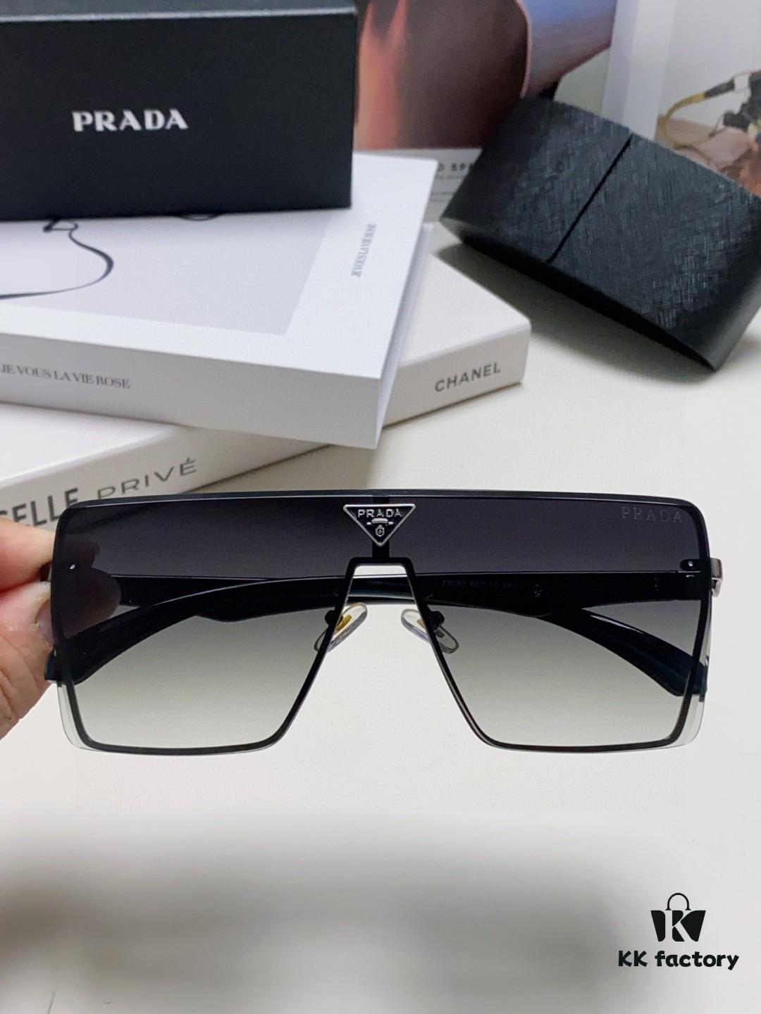 6931f9fc3a89a121ed54b087 Prada 2025 New Large-Frame Unisex Sunglasses, Fashionable and Trendy Casual Shades, Travel and Driving Sun Glasses