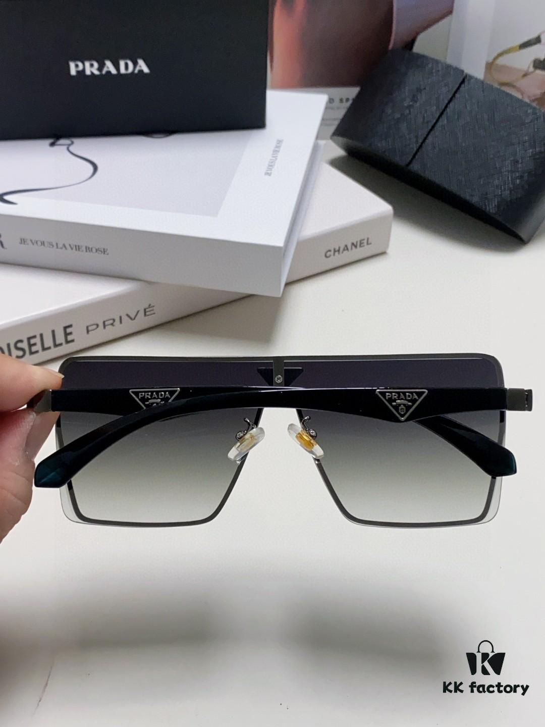 6931f9fc3a89a121ed54b088 Prada 2025 New Large-Frame Unisex Sunglasses, Fashionable and Trendy Casual Shades, Travel and Driving Sun Glasses