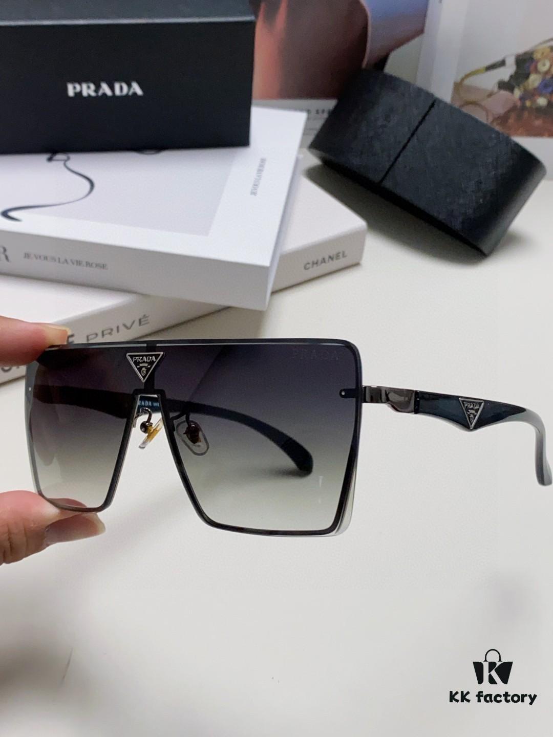 6931f9fc3a89a121ed54b089 Prada 2025 New Large-Frame Unisex Sunglasses, Fashionable and Trendy Casual Shades, Travel and Driving Sun Glasses