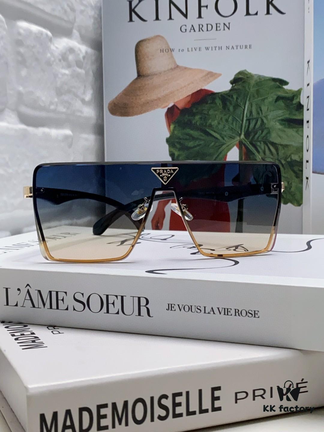 6931f9fc3a89a121ed54b08f Prada 2025 New Large-Frame Unisex Sunglasses, Fashionable and Trendy Casual Shades, Travel and Driving Sun Glasses