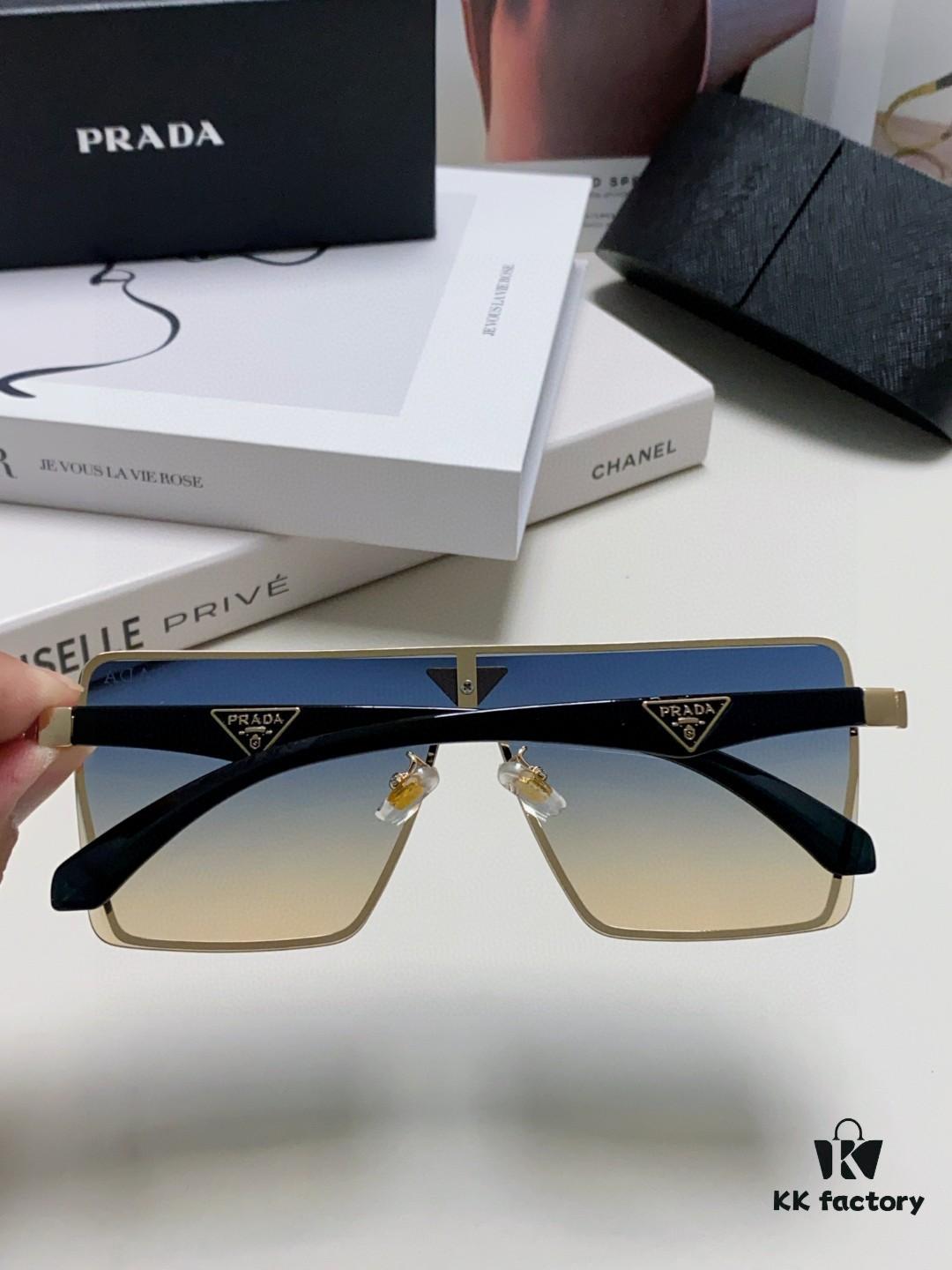 6931f9fc3a89a121ed54b092 Prada 2025 New Large-Frame Unisex Sunglasses, Fashionable and Trendy Casual Shades, Travel and Driving Sun Glasses