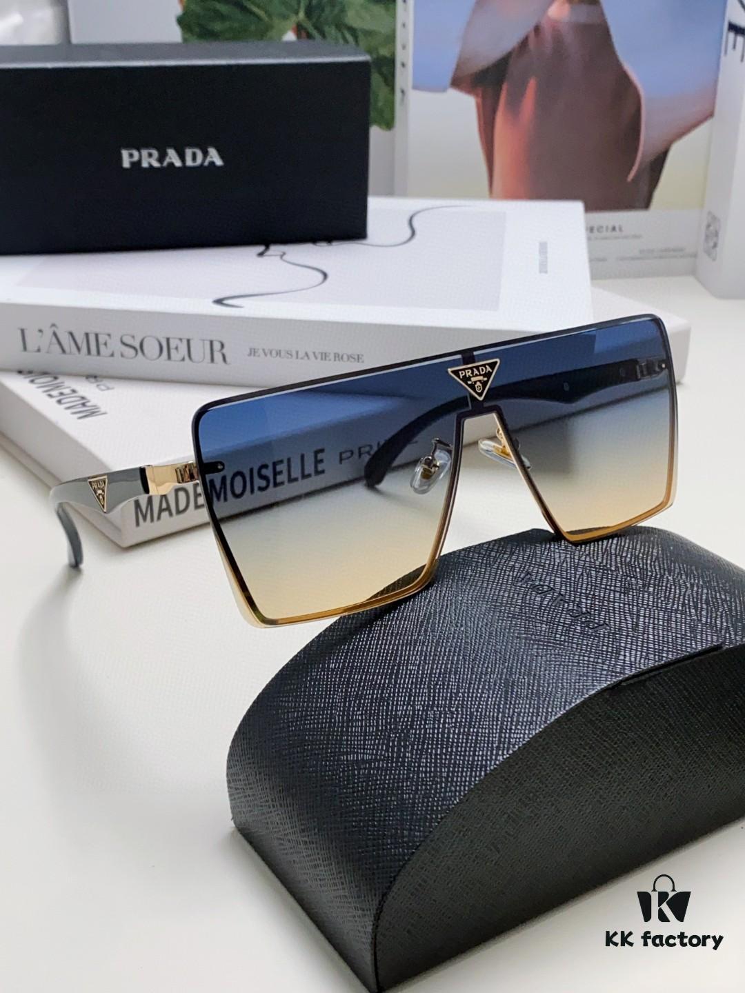6931f9fd3a89a121ed54b095 Prada 2025 New Large-Frame Unisex Sunglasses, Fashionable and Trendy Casual Shades, Travel and Driving Sun Glasses