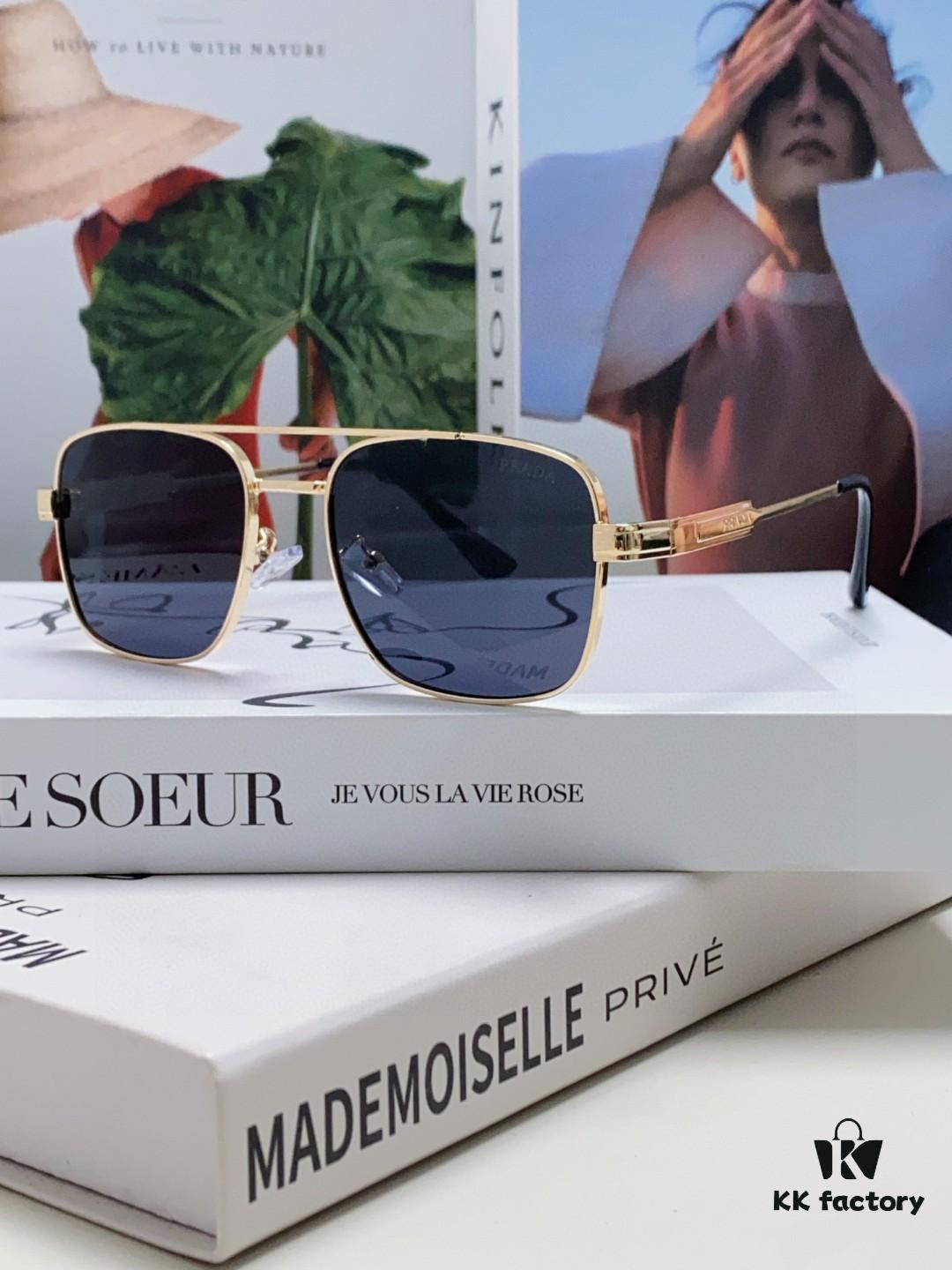 6931f9fd3a89a121ed54b098 Prada 2025 Fashion New Arrival Stylish High-End Square Sunglasses Unisex UV Protection Full-Rim Sun Glasses