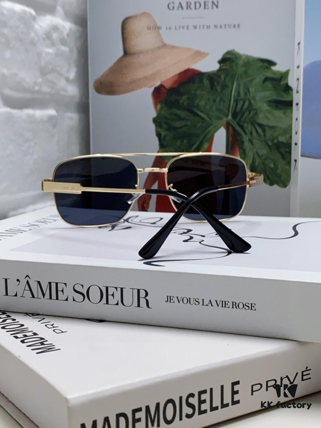 6931f9fd3a89a121ed54b09a Prada 2025 Fashion New Arrival Stylish High-End Square Sunglasses Unisex UV Protection Full-Rim Sun Glasses