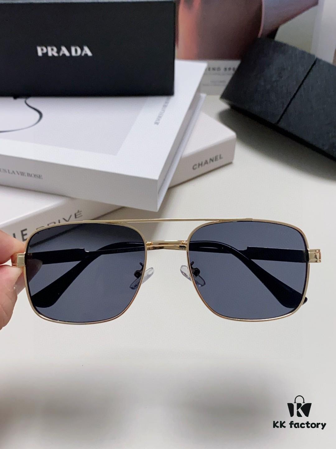 6931f9fd3a89a121ed54b09b Prada 2025 Fashion New Arrival Stylish High-End Square Sunglasses Unisex UV Protection Full-Rim Sun Glasses