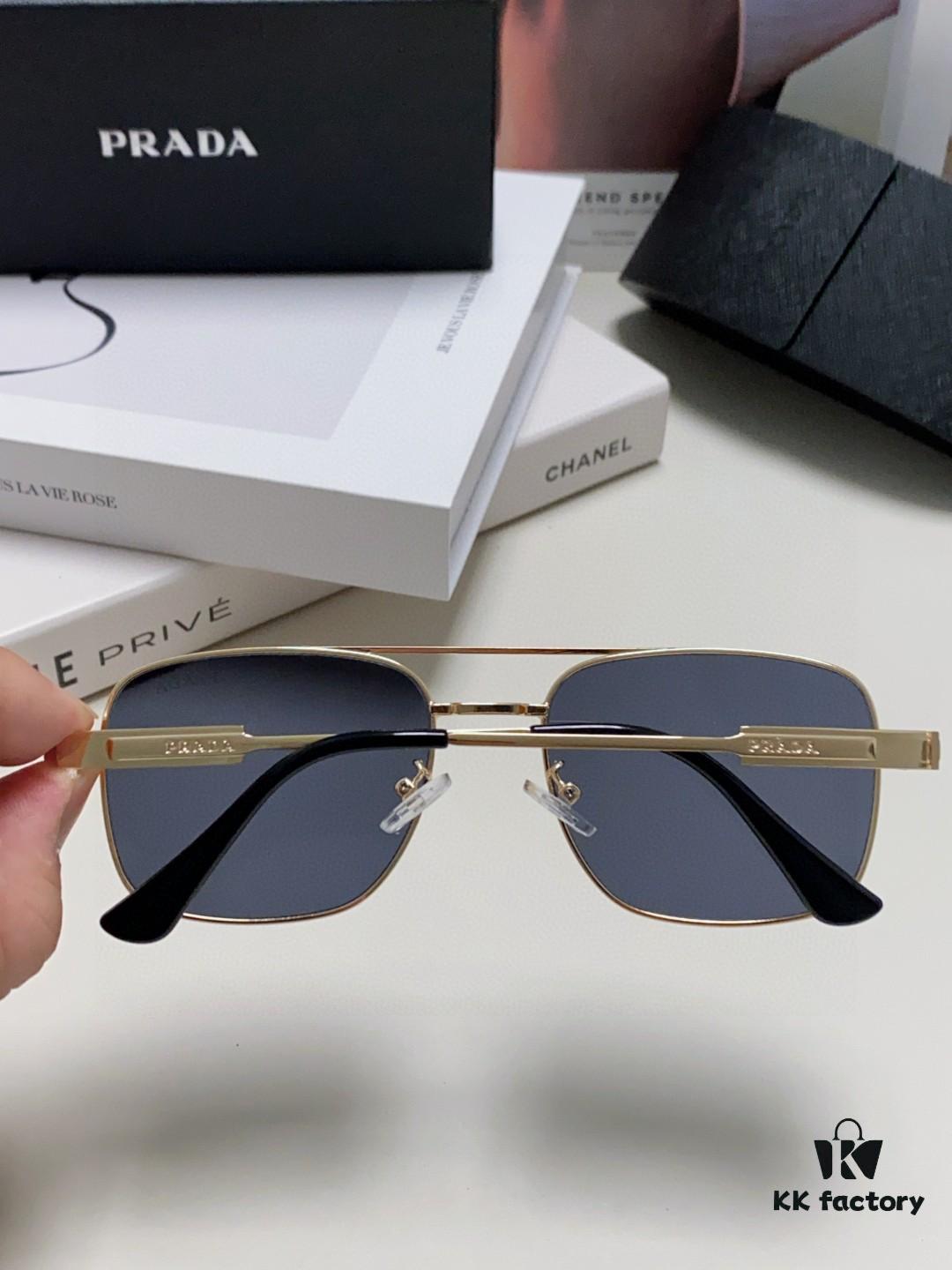 6931f9fd3a89a121ed54b09c Prada 2025 Fashion New Arrival Stylish High-End Square Sunglasses Unisex UV Protection Full-Rim Sun Glasses