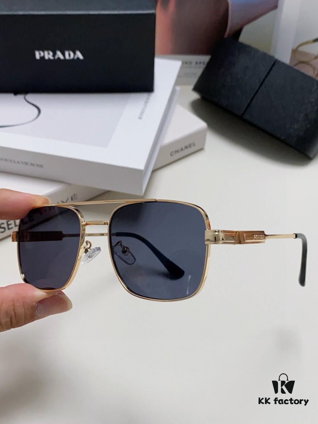 6931f9fd3a89a121ed54b09d Prada 2025 Fashion New Arrival Stylish High-End Square Sunglasses Unisex UV Protection Full-Rim Sun Glasses