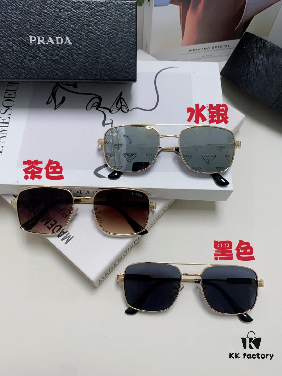 6931f9fe3a89a121ed54b0a1 Prada 2025 Fashion New Arrival Stylish High-End Square Sunglasses Unisex UV Protection Full-Rim Sun Glasses