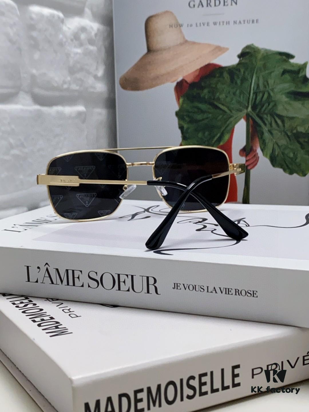 6931f9fe3a89a121ed54b0ae Prada 2025 Fashion New Arrival Stylish High-End Square Sunglasses Unisex UV Protection Full-Rim Sun Glasses