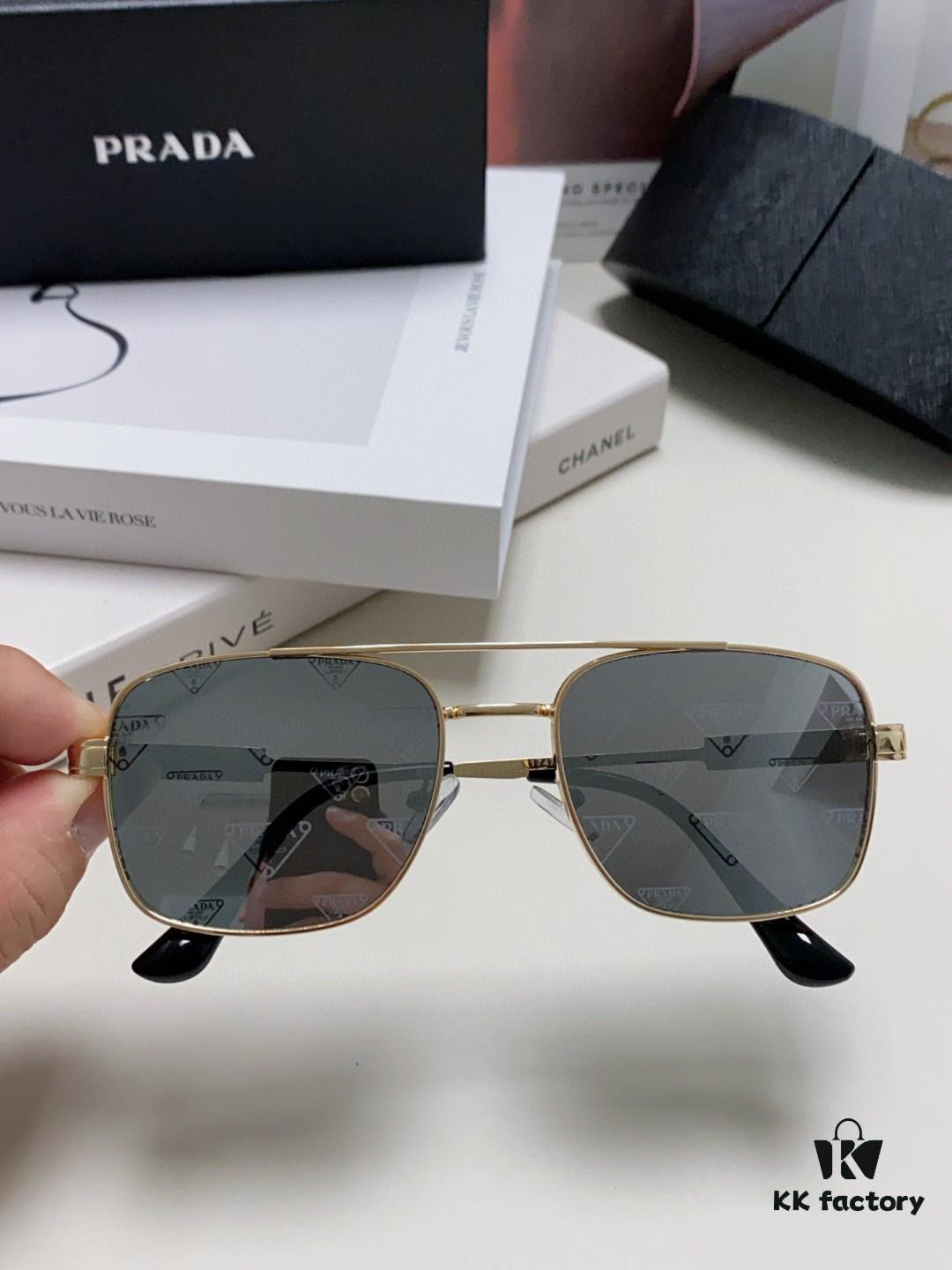 6931f9ff3a89a121ed54b0af Prada 2025 Fashion New Arrival Stylish High-End Square Sunglasses Unisex UV Protection Full-Rim Sun Glasses