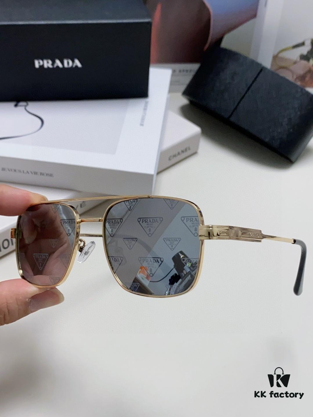 6931f9ff3a89a121ed54b0b1 Prada 2025 Fashion New Arrival Stylish High-End Square Sunglasses Unisex UV Protection Full-Rim Sun Glasses