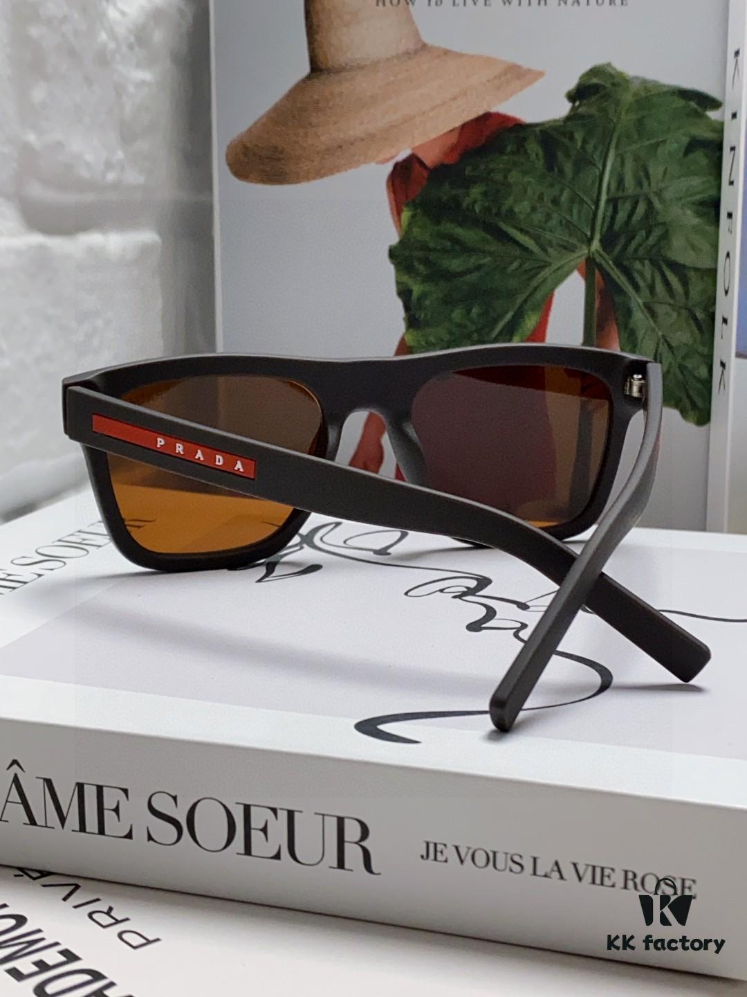6931fa003a89a121ed54b0c0 Prada 2025 Men's Square Frame Lightweight Sports Sunglasses, Minimalist European Style Unisex Sun Glasses