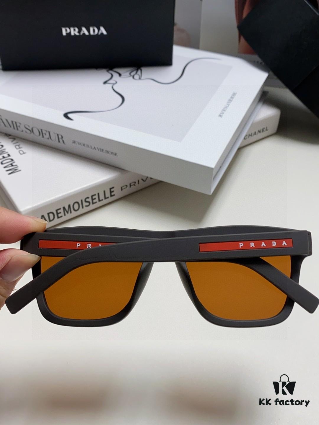 6931fa003a89a121ed54b0c2 Prada 2025 Men's Square Frame Lightweight Sports Sunglasses, Minimalist European Style Unisex Sun Glasses