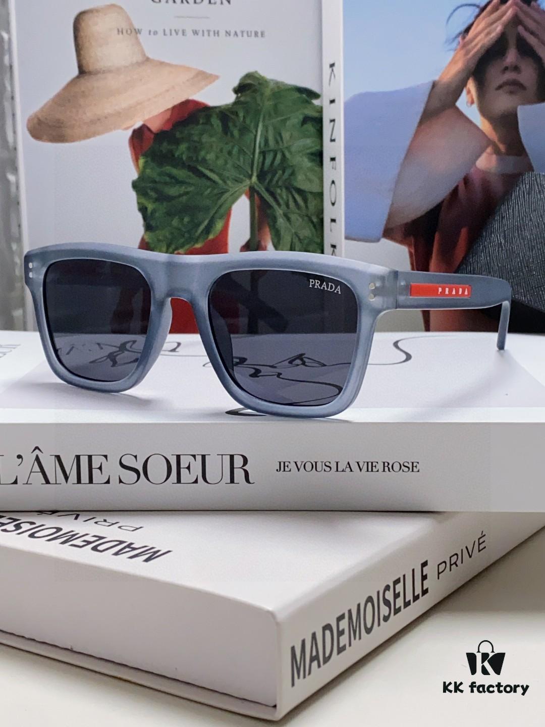 6931fa003a89a121ed54b0c6 Prada 2025 Men's Premium Square Frame Lightweight Sports Sunglasses, Minimalist Casual Sun Glasses Influencer Recommended European Style