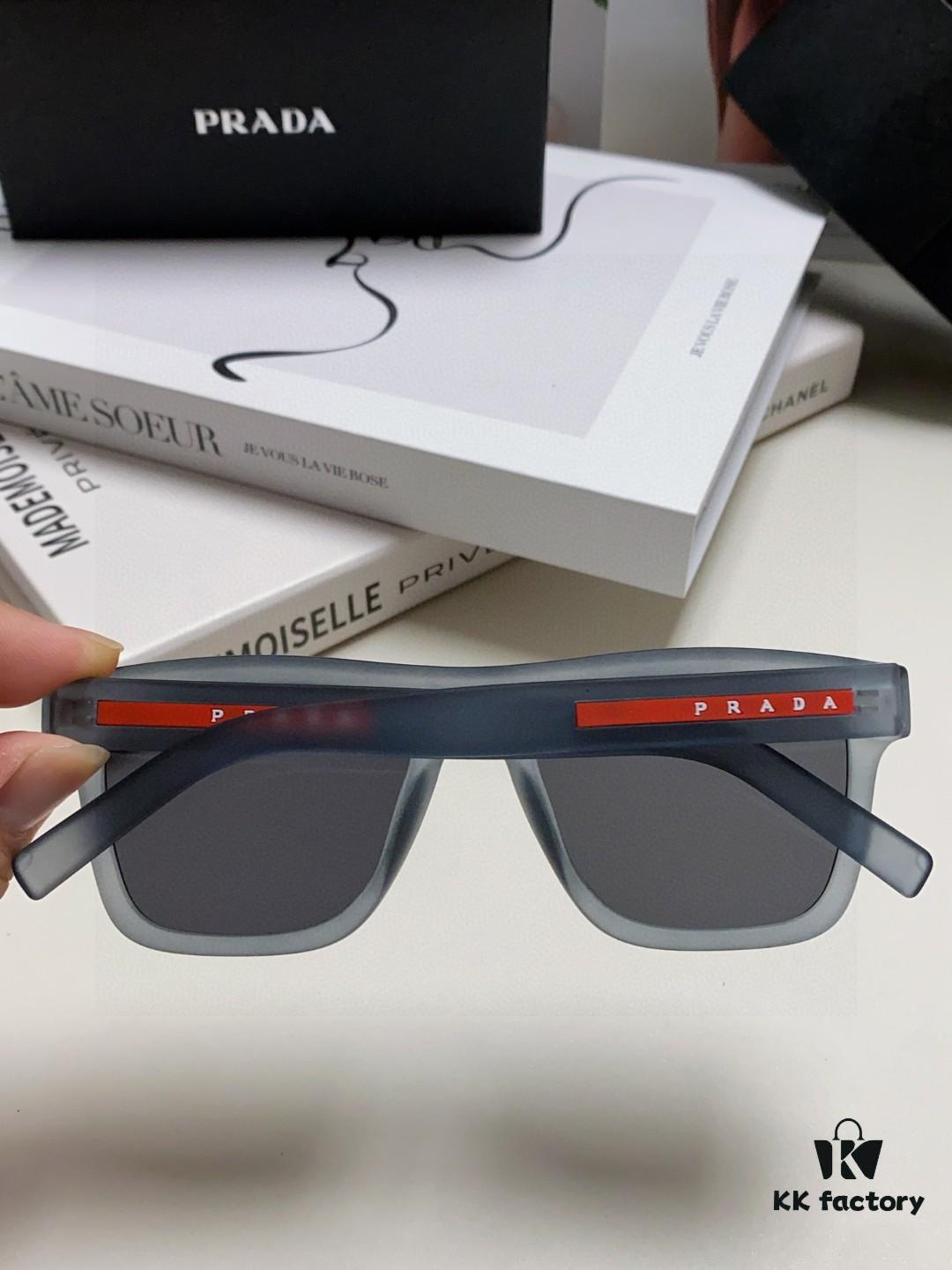 6931fa003a89a121ed54b0ca Prada 2025 Men's Premium Square Frame Lightweight Sports Sunglasses, Minimalist Casual Sun Glasses Influencer Recommended European Style