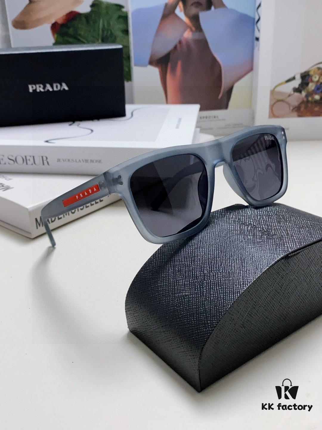 6931fa013a89a121ed54b0cd Prada 2025 Men's Premium Square Frame Lightweight Sports Sunglasses, Minimalist Casual Sun Glasses Influencer Recommended European Style