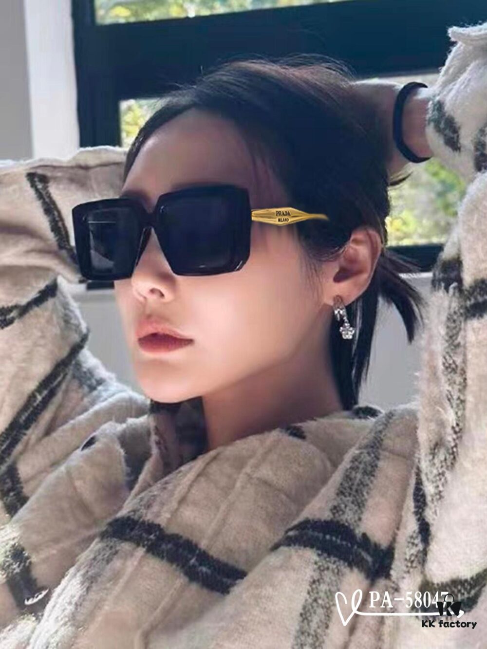 6931fa153a89a121ed54b133 PRADA - New Lightweight Sunglasses with Polaroid Resin Lenses, TR Frame for Comfortable Wear, UV Protection, Fashion Statement for Travel and Driving