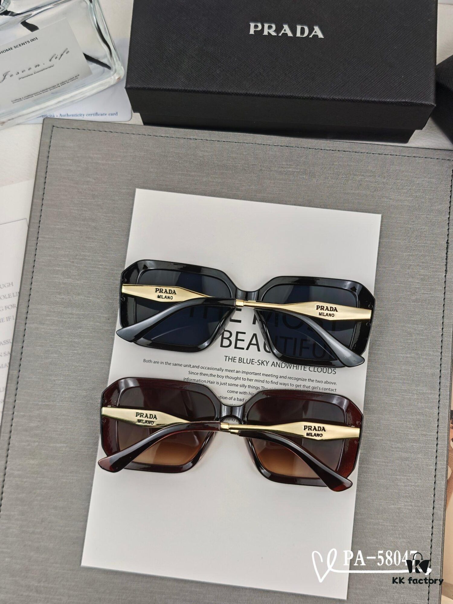 6931fa153a89a121ed54b135 PRADA - New Lightweight Sunglasses with Polaroid Resin Lenses, TR Frame for Comfortable Wear, UV Protection, Fashion Statement for Travel and Driving