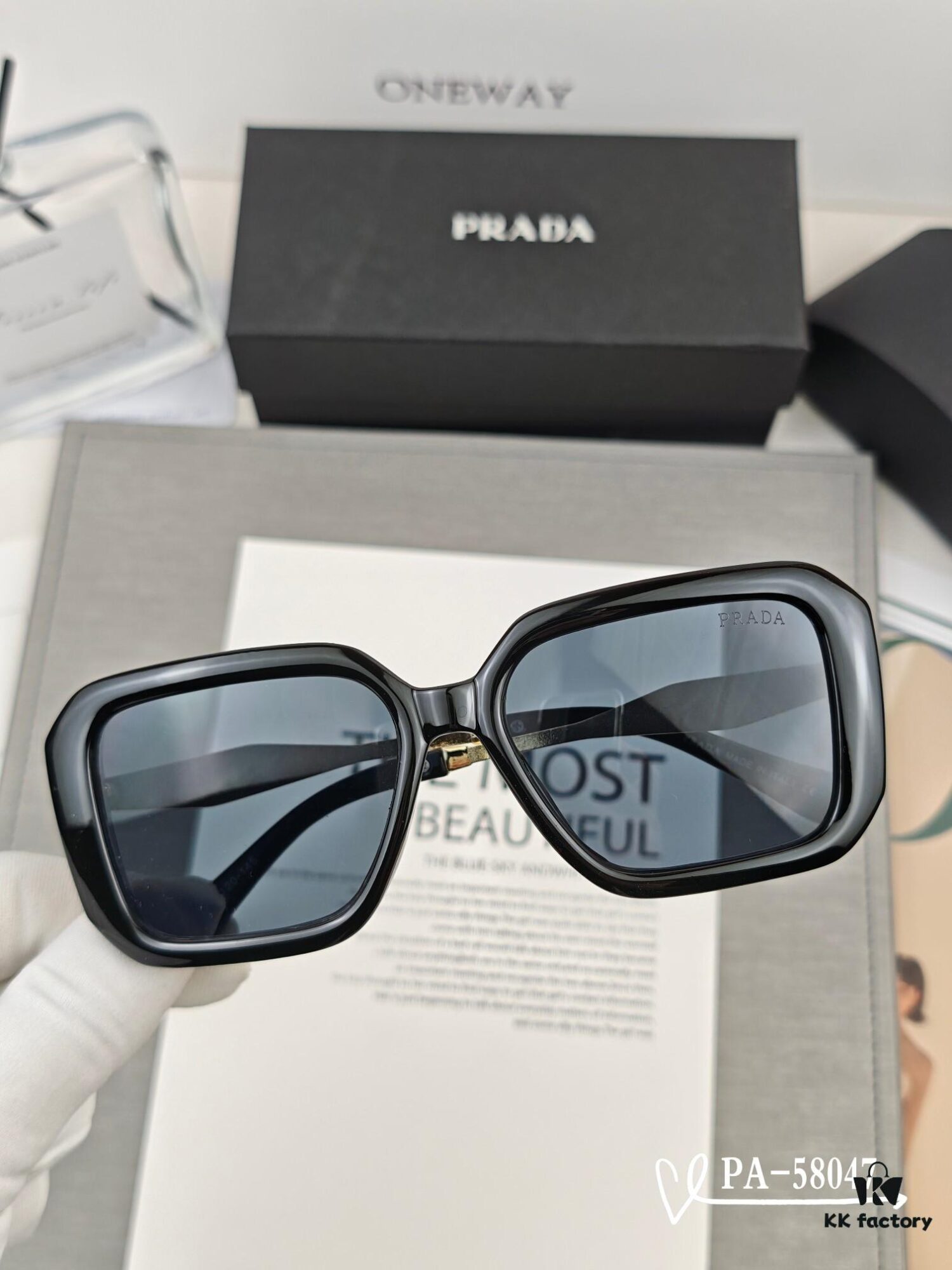 6931fa153a89a121ed54b138 PRADA - New Lightweight Sunglasses with Polaroid Resin Lenses, TR Frame for Comfortable Wear, UV Protection, Fashion Statement for Travel and Driving