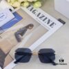 6931fa173a89a121ed54b153 Prada New Arrival Fashionable Frameless Cut-out Sunglasses, Versatile Trendy Street Snap Shades