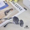6931fa183a89a121ed54b156 Prada New Arrival Fashionable Frameless Cut-out Sunglasses, Versatile Trendy Street Snap Shades
