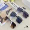 6931fa183a89a121ed54b157 Prada European and American High-End Men's Sunglasses Dual-Bridge Metal UV Protection Driving Sunglasses New Arrival