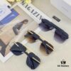 6931fa183a89a121ed54b158 Prada European and American High-End Men's Sunglasses Dual-Bridge Metal UV Protection Driving Sunglasses New Arrival