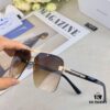 6931fa183a89a121ed54b15d Prada European and American High-End Men's Sunglasses Dual-Bridge Metal UV Protection Driving Sunglasses New Arrival