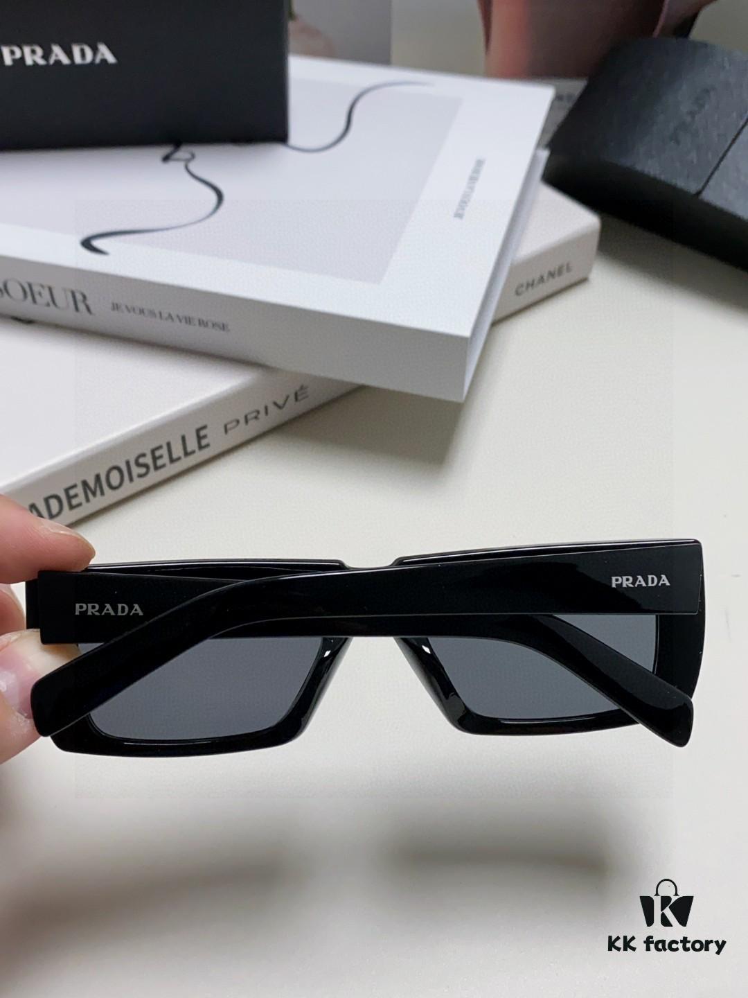 6931fa1b3a89a121ed54b184 PRADA 25 Summer New 3D Square Frame Sunglasses Unisex Runway Style Hiking Square SPR24Y Sunglass Lens Shades