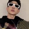 6931fa1c3a89a121ed54b18c PRADA 25 Summer New 3D Square Frame Sunglasses Unisex, Runway Style Hiking Square SPR24Y Sunglasses