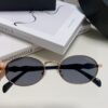 6931fa1d3a89a121ed54b1a6 Prada Small Round Frame ✔️ Fashionable Metal Oversized Sunglasses