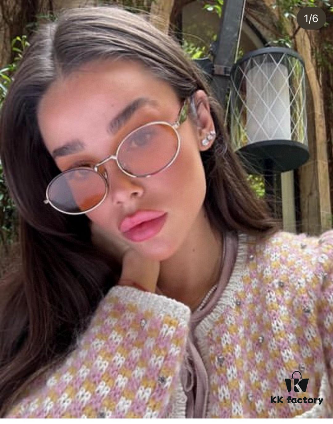 6931fa1f3a89a121ed54b1b8 Prada Small Round Frame ✔️ Fashionable Metal Oversized Sunglasses