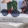 6931fa203a89a121ed54b1c3 Prada Small Round Frame ✔️ Fashion Metal Oversized Sunglasses