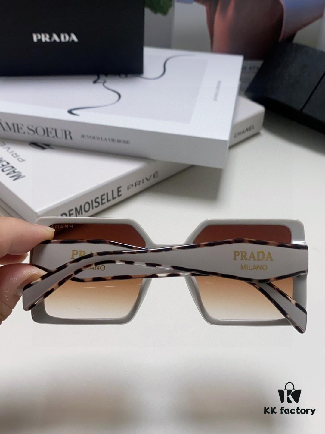 6931fa223a89a121ed54b1e5 Prada 2025 New Arrival Fashion Simple Gradient Sunglasses for Round Face, Square Korean Style UV Protection Retro Ins-style Sunglasses