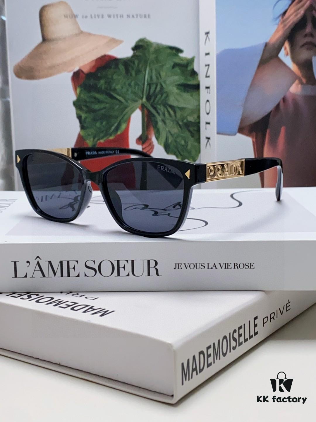 6931fa253a89a121ed54b209 Prada 2025 New Arrival Retro Unisex Sunglasses, Oversized Fashion UV-Protective Driving Glasses for Men and Women