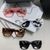6931fa283a89a121ed54b23b Prada 2025 European and American High-End Women's Square Frame Slimming Versatile Sunglasses, Popular Street Snap Sun Protection Eyewear