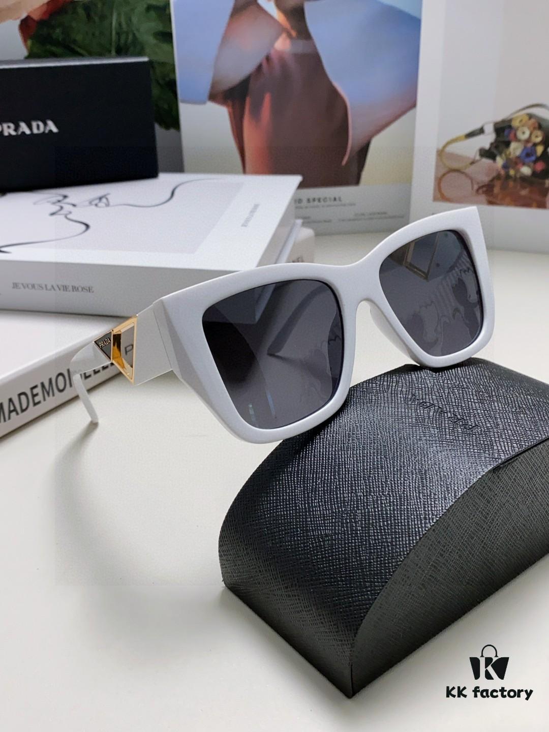 6931fa293a89a121ed54b245 Prada 2025 European and American High-End Women's Square Frame Slimming Versatile Sunglasses, Influencer Streetwear Style from Europe