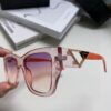 6931fa2a3a89a121ed54b24d Prada 2025 European and American High-End Women's Square Frame Slimming Versatile Sunglasses, Trendy Street Snap Sun Protection Eyewear